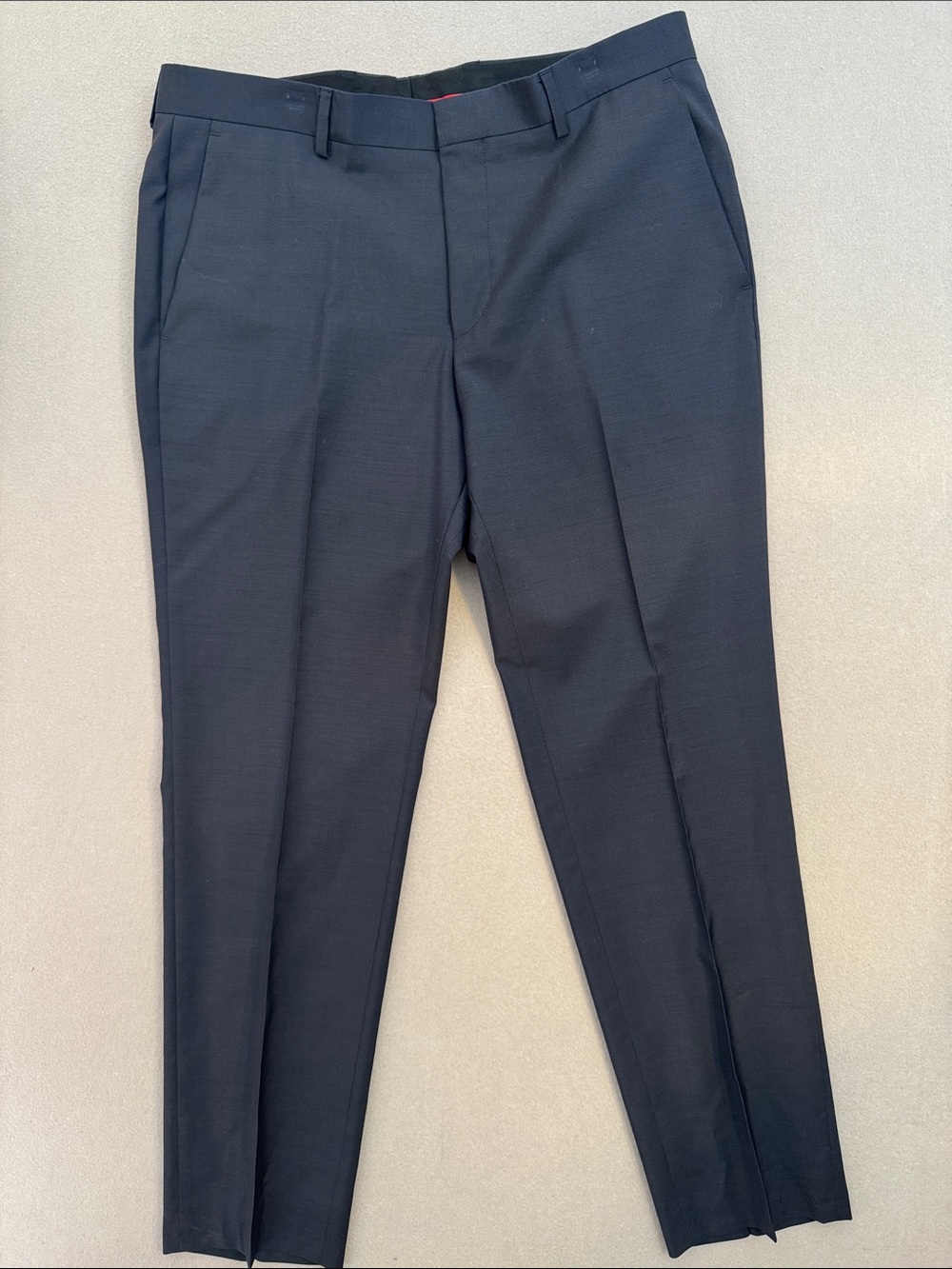 HUGO BOSS C-GordanS Blue Dress Pants 34R Tailored From TV Wardrobe Yellowjackets